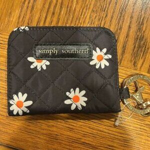 Simply Southern Daisy Keychain Wallet Cardholder